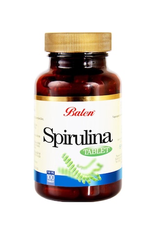 Balen Spirulina (Yosun) 740 MG 100 Tablet 3 Adet