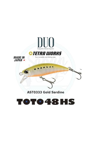 Duo Tetra Works Toto 48Hs Ast0333 Gold Sardine