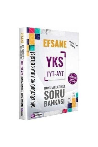 TYT - AYT Din Kültürü ve Ahlak Bilgisi Efsane Konu Anlatımlı Soru Bankası - DDY Yayınları TYT - AYT Din Kültürü ve Ahlak Bilgisi Efsane Konu Anlatımlı Soru Bankası - DDY Yayınları