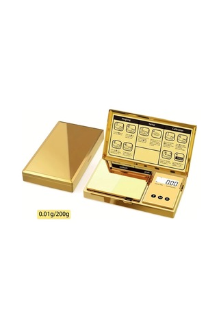 Boatshop1 1 Bilgisayar Lüks Altın Dijital Tartı 0.01g 200g Tara Fonksiyonu G Oz Ct Birimleri Otomatik Kapanma Silinebilir Yüzey Takı Madeni Para Bitki Tozu Seyahat Ev Kullanımı Kompakt Taşınabilir -