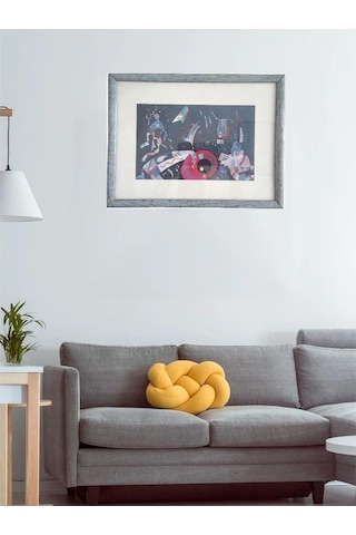 Wassıly Kandinsky Çerceveli Duvar Tablosu 28x21cm