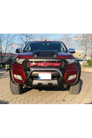 Ford Ranger Uyumlu Yedek Parça 2006+ Off Road Krom Poliüretan Ön