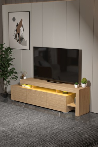 Luma Led Işıklı Tv Ünitesi Matisse