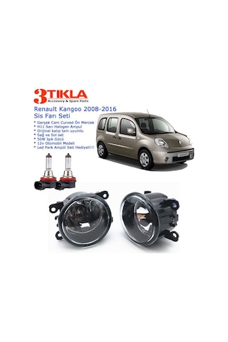 Renault Kangoo 2010 Sis Farı Set Oem: 8200074008