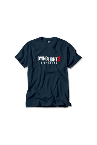 Dying Light Logo Lacivert Tişört Lacivert