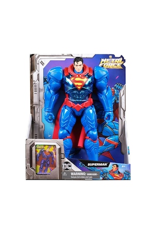Dc Comics Xl Metal Force Heroes Superman Figür 30cm Superman