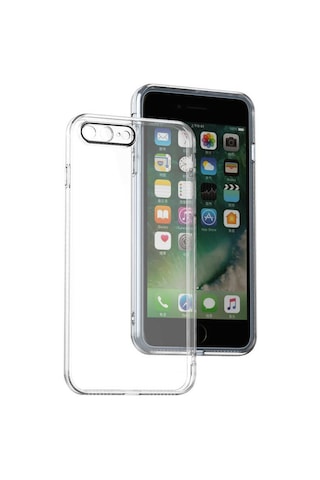 Goocamp Apple iPhone Uyumlu 7 Plus Kılıf Fizy Kapak - Renksiz Renksiz