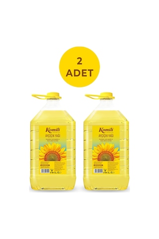 Komili Ayçiçek Yağı Pet Dar Ağız 2 x 4 L