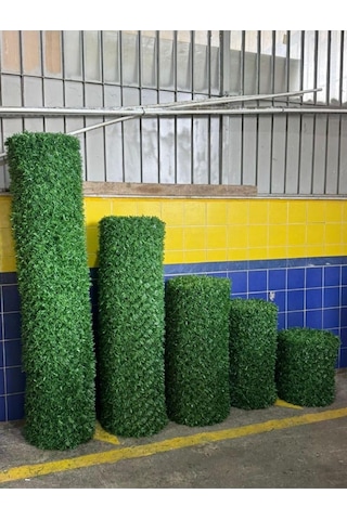 Tr Çim Çit Yapay Örgülü Bahçe Teli Yeşil 120 Cm X 12 Mt Diğer