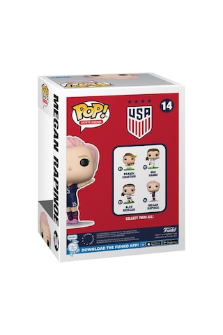 Funko Pop Abd Kadın Milli Futbol Takımı Megan Rapinoe 14 Figür