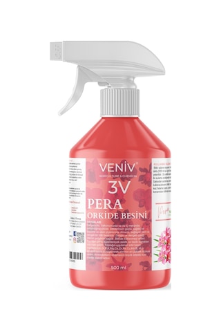 3v Pera- Orkide Yetiştirme Ve Kök Dal Çiçek Destek Besini Tüm Bitkilerde Kullanılabilir - 500 Ml 1