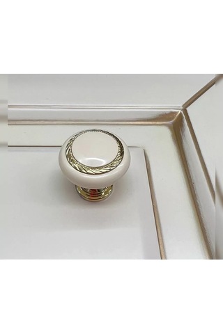 F Furnitura Klasik Mobilya Düğme Pimi 207077866 Fildişi