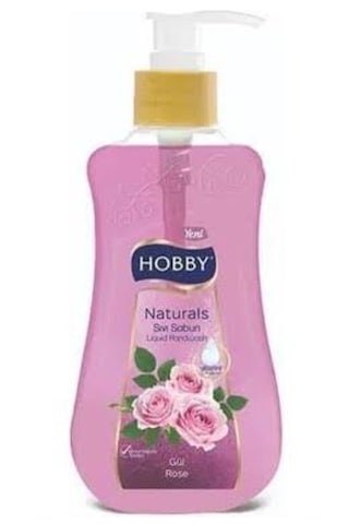 Hobby Naturals Gül Kokulu Sıvı Sabun 6 x 400 ML