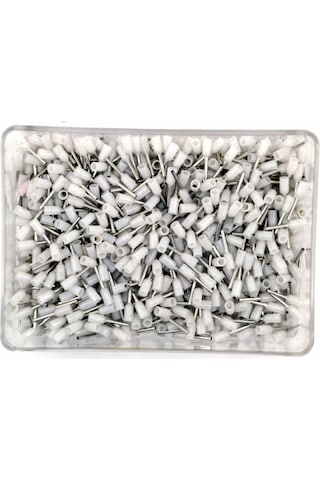 Ksn K-23005 ,2x0.50mm²/beyaz 1000-adet Kablo Yüksük