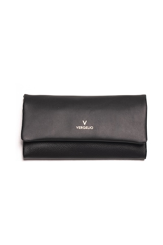 Black Cüzdan & Kartlık Kadın Diğer 2824 Vergelio Flother Wallet Card Holder Siyah