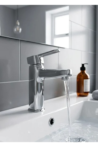 Enox Royal Lavabo Bataryası Parlak Krom