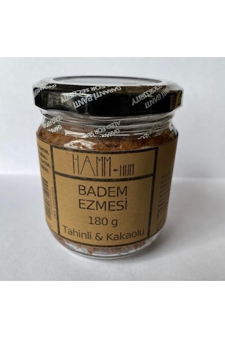 Hamm-Hum Badem Ezmesi Tahinli Kakaolu 180 G