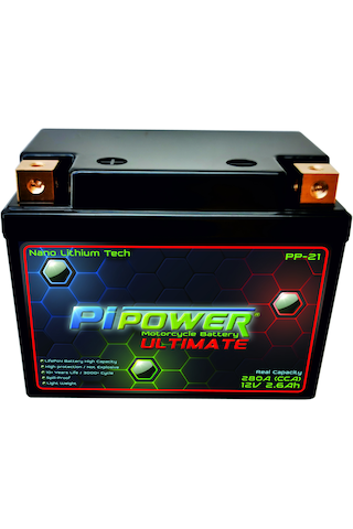Pipower Ultimate Compact 12v2,6a Lifepo4 Lityum Motosiklet Akü...