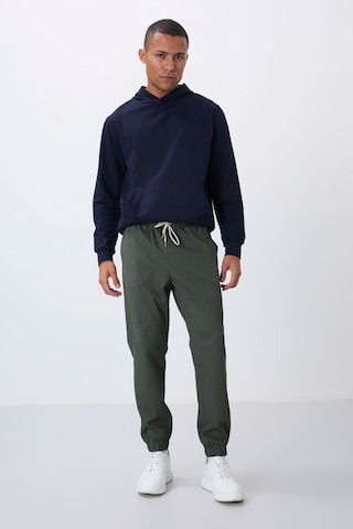 Tommy Life Haki Yüzeyi Dokulu Standart Fit Erkek Eşofman Alt - 82156 Haki