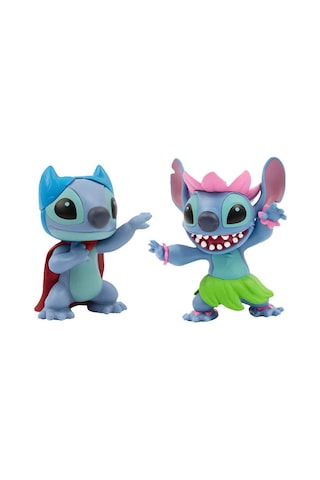 Disney 2 Li Figür Seti Ttc34000 - Hawaii Kıyafetli Stitch Li Set