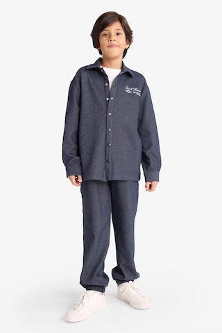 Defacto Erkek Çocuk Oversize Geniş Kalıp Beli Lastikli Eşofman Altı G3274a825wnnv146 Lacivert-nv146