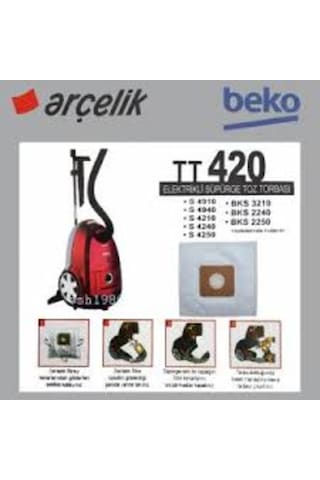 Beko Uyumlu Bks 2240 C Süpürge Bez Torbası 20 Adet