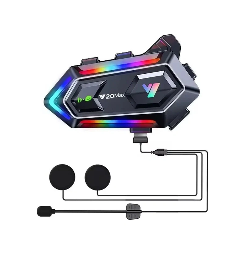River World Motorsiklet Kaskı İçin Intercom Kablosuz Kulaklık