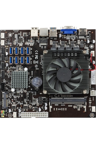 Esonic IC75P8BK Intel B75 8 x PCIe DDR3L Soket 1155P Anakart