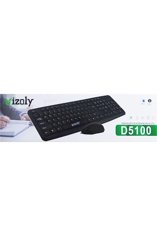 İzoly D5100 Usb Kablolu Q Klavye Mouse Set