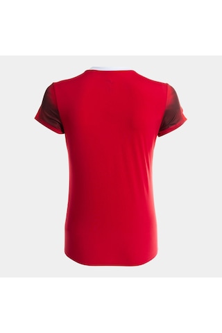 Joma Elite Xı Kadın Tişört-8143 Kırmızı, Beyaz Kırmızı - Beyaz