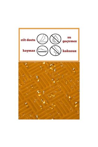 Eva Tatami Yumuşak Zemin Minderi 13 Mm Turuncu