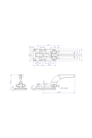 Goodhand Gh-40370 Mandallı Geçiş Kelepçesi 1818 Kg Kapasiteli Y