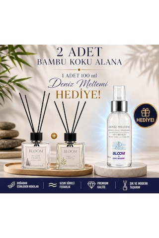 Bloom Yeşil Çay Bambu Çubuklu Oda Kokusu 100 ML