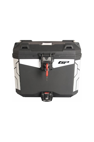 GP Kompozit Universal 33 lt Plastik Motosiklet Çantası Siyah