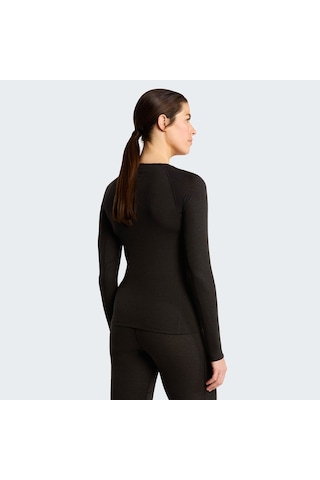 The North Face W Summıt Pro Baselayer Crew Kadın Uzun Kollu Üst Nf0a8hb3jk31 Siyah