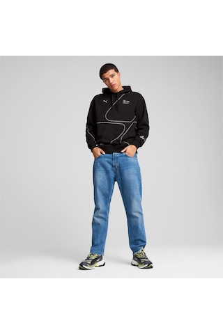 Puma Bmw Motorsport Statement Erkek Siyah Sweatshirt 627288-01 Siyah