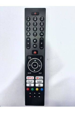 Vestel Uyumlu Lcd Netlix-youtube-prime Video-twitch Tuşlu