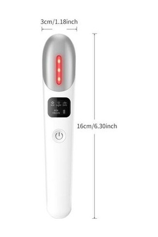 Elektrikli Göz Masaj Anti Aging Göz Kremi Uygula Kıvrıkları Kaldır Koyu Çevreler Göz Bantları Güzellik Enstrüman Güzellik Göz Sopa Ev Kullanımı Güzellik Cihazları Vaoapu Çok Renkli