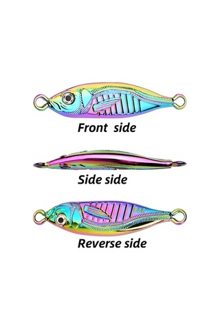 Tongxida 10 Adet Balikilik Cazibesi Set Yem Japonya Metal Jig 7g-80g Balikçilik G 7g-0.24oz