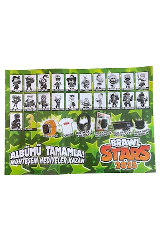 Brawlstars 48 Kutulu Oyun Kartları 2025 Albümü Tamamla 288 Kart