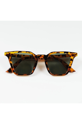 Harris Leopar Unisex Güneş Gözlüğü Kahverengi