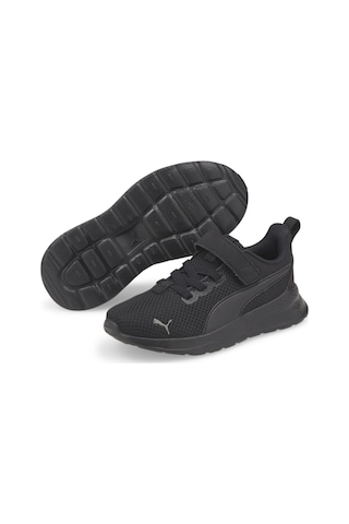 Puma Anzarun Lite Ac Siyah Erkek Çocuk Spor Ayakkabı 101346710 Gri - Siyah