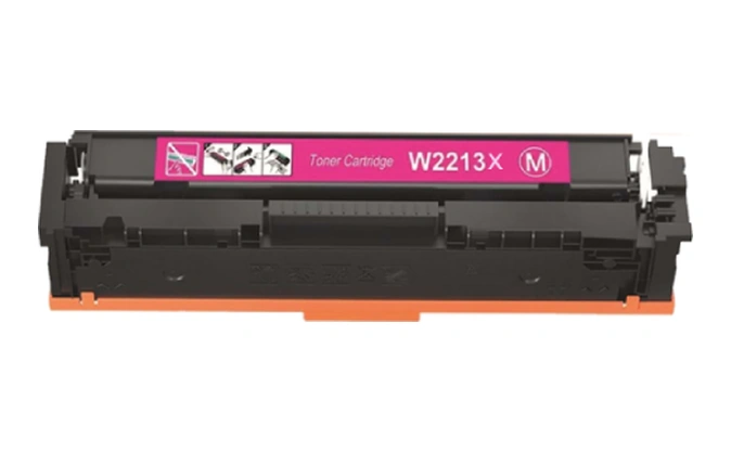 Qprint Hp W2213x 207x Uyumlu Toner Çipli Kırmızı Yüksek Kapasite Toner M255 Mfp M282 Mfp M283