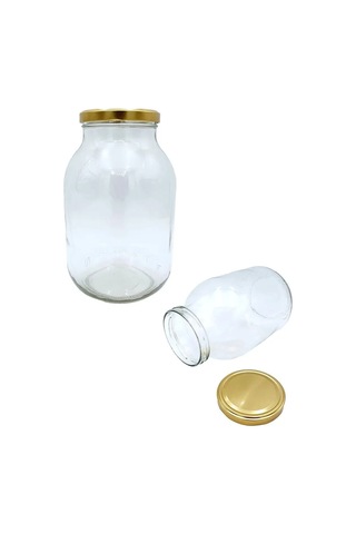 Mnogo Banok 3 Litre Kavanoz, Kapaklı To-100mm/konserve Ve Saklama İçin 146792696 Diğer