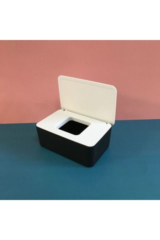 Lemestar Pp Materyal Kapaklı Sağlık Malzemeleri Saklama Kutusu, Evve Taşınabilir Kullanim, Toz Ve Nem Koruma, 18.5x12.2x7cm Boyut Siyah