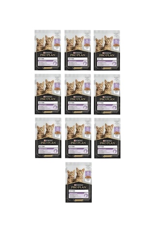 Pro Plan Kitten Pouch Hindili Yavru Kedi Maması 10 x 85 G