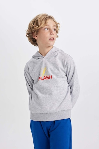 Defacto Erkek Çocuk The Flash Kapüşonlu Kalın Sweatshirt B3589A823WNGR210