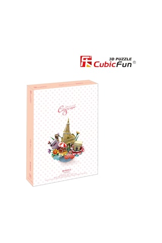 Cubicfun 3d Puzzle Paris Şehir Kompozisyonu Oc3204