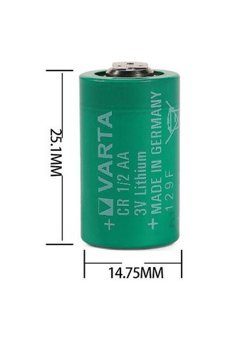 Cr1/2aa Cr14250 Ls14250 3v Lityum Cnc Pili