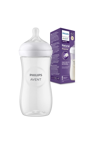 Philips Avent Natural Response Pp Biberon 3 Ay+ 330ml Scy906/01 Çok Renkli